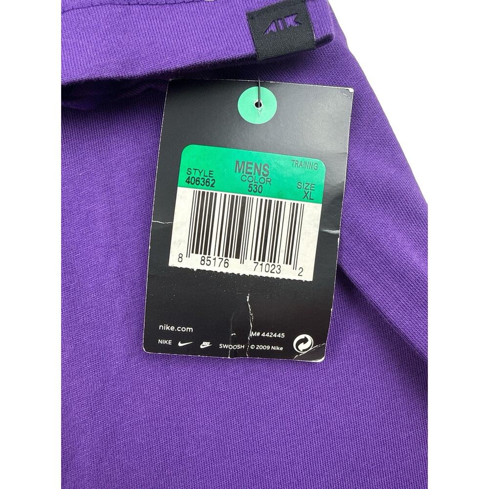 Nike Air Swoosh T-Shirt Pixel Purple Standard Fit Short Sleeve Crewneck Men’s XL - Picture 6 of 8